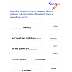 IDIOMY TOM 3- TRENING WYRAZOWY