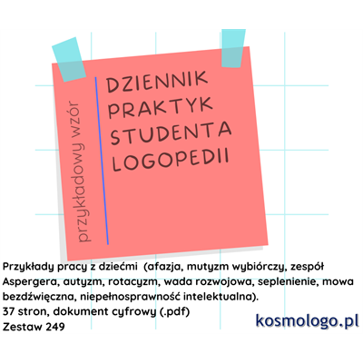 DZIENNIK PRAKTYK - LOGOPEDIA