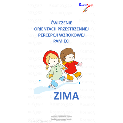 PERCEPCJA WZROKOWA, ORIENTACJA PRZESTRZENNA, PAMIĘĆ